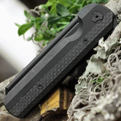 Arcform Darcform Slimfoot Folding -Blk Ti / CF (3.5" Blk M390 Sheepsfoot) ARC-007 -Knives Sales Darcform Slimfoot.2 53850.1621364122