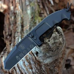 Extrema Ratio RAO Avio Survival Kit - Black Alum. (4.35" N690 Blk Tanto)