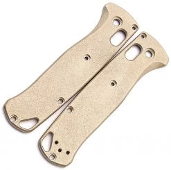 Flytanium Brass SW Scales - for Benchmade Bugout
