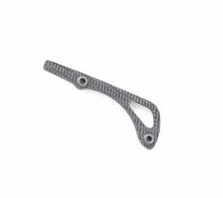 Flytanium Black Canvas Micarta Backspacer - for Benchmade Bugout