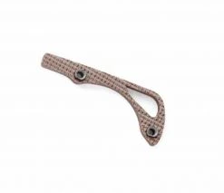Flytanium Natural Canvas Micarta Backspacer - for Benchmade MINI Bugout