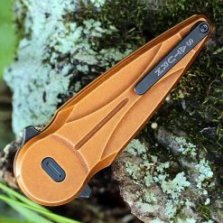 Fox Knives Saturn - Copper Aluminum (2.56" N690 Black Stonewash) FX-551 ALCOB -Knives Sales FOX551ALCOB.1 26475.1657219847