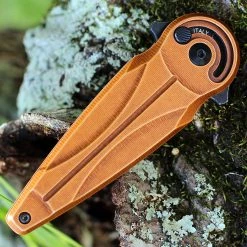 Fox Knives Saturn - Copper Aluminum (2.56" N690 Black Stonewash) FX-551 ALCOB -Knives Sales FOX551ALCOB.2 52724.1657219847