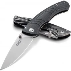 CRKT Full Throttle Framelock A/O CR7031, 2.902" 8Cr13MoV Plain Blade, Black G10 Front w/ 2Cr13 SS Back Handle -Knives Sales Full Throttle Framelock 3 85785.1579287766