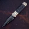 Pro-Tech Godson Automatic Bronze Alum w/CF (3.15" Damascus) GS 001 Custom -Knives Sales GS001 20968.1654625450