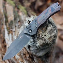 Heretic Wraith V.2 Auto - ORG CF/ Ti (3.6" Elmax Blk) H000-6A-ORCF