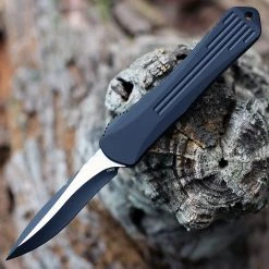 Heretic Manticore S OTF Auto - Blk Alum. (2.6" Two Tone Blk) H025-10A