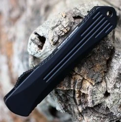 Heretic Manticore S OTF Auto - Blk Alum. (2.6" Two Tone Blk) H025-10A -Knives Sales H025 10A.3 63680.1659210216