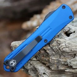 Heretic Manticore E OTF Auto - Blue Alum. (3.2" Elmax Blk) H027-10A-BLU -Knives Sales H027 10A BLU.3 60599.1659298146