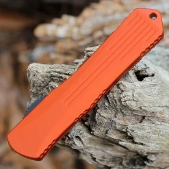 Heretic Manticore X OTF Auto - ORG Alum. (3.7" Black BW) H031-8A-ORG -Knives Sales H031 8A ORG.3 91650.1648153115