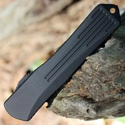 Heretic Manticore X OTF - Blk Alum. (3.7" Two-tone Double Edge) H032-10A -Knives Sales H032 10A.3 93166.1657133719