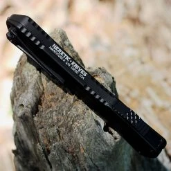 Heretic Manticore X OTF - Blk Alum. (3.7" Two-tone Double Edge) H032-10A -Knives Sales H032 10A.4 00403.1657133720