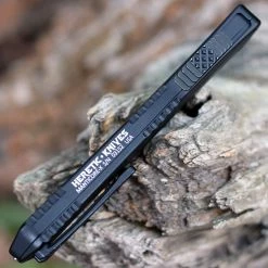 Heretic Manticore X OTF - Blk Alum. (3.7" Battleworn Blk) H032-8A -Knives Sales H032 8A.4 17310.1659197828