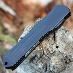 Heretic Manticore X OTF Auto - Blk Alum (3.7" Elmax BW) H033-8A -Knives Sales H033 8A.3 13113.1659293374