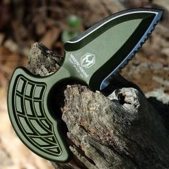 Heretic Sleight Push Dagger - Green Alum. (2.8" CPM-20CV SW) H050-2C-GRN