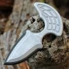 Heretic Sleight Push Dagger - Silver Alum. (2.8" Blk DLC) H050-8A-BLIZZARD -Knives Sales H050 8A BLIZZARD 94999.1659205643