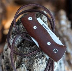 Helle Kletten Folder - Kebony Wood (2.16" Triple Laminated SS) 662K -Knives Sales HE662K 00946.1647612596