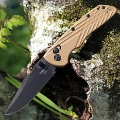 Hogue Deka Manual Folder - FDE Polymer (3.25" MagnaCut) 24377