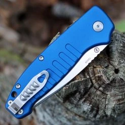 Hogue Ballista I Automatic - Blue Alum (3.5" 154CM Satin Drop) 64133 -Knives Sales HO64133.2 34910.1651844483