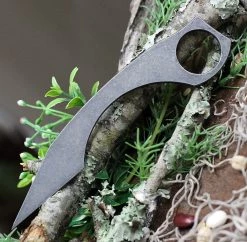 Jake Hoback Karamback HOB012, 2.0" CTS-40CP Fallout Black Plain Blade One-Piece Construction, Kydex Sheath -Knives Sales HOB012 02080.1616702235