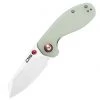 CJRB Swaggs Maileah J1918-NTG, 2.39" AR-RPM9 Powder Steel Plain Blade, Natural Green G-10 Handle -Knives Sales J1918NTG 11733.1623159047