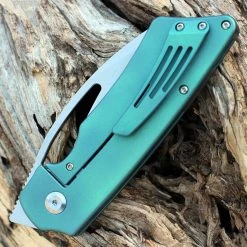 Kansept Goblin XL Limited Edition - Green Ti (3.5" CPM-S35VN SW) K1016A4 -Knives Sales K1016A4.2 37596.1644961383