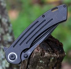 Kansept Pretatout - Blk Ti (3.6" CPM-S35VN Blk) K1032A1 -Knives Sales K1032A1.3 11687.1638826176