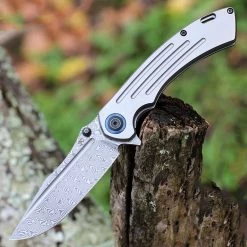 Kansept Pretatout - Gray Titanium (3.6" Damascus) K1032D1