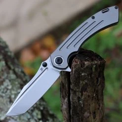 Kansept Pretatout - Gray Ti (3.6" CPM-S35VN Satin Tanto) K1032T1