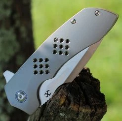 Kansept Entity Flipper - Ti (3.52" Satin CPM S35VN) K1036A1 -Knives Sales K1036A1.7 92507.1658522349