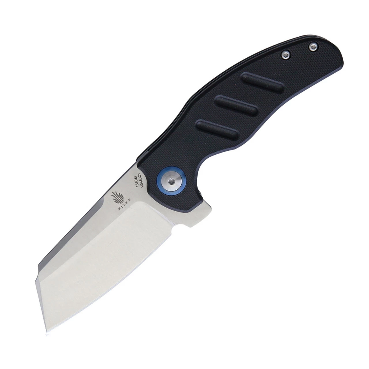 Kizer MINI Sheepdog C01c - Black G10 (2.6" 154CM Satin) V3488C1 3 Kizer MINI Sheepdog C01c - Black G10 (2.6" 154CM Satin) V3488C1