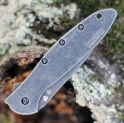 Kershaw Leek Steel (3" Acid Wash D2, 14C28N) 1660CBBW -Knives Sales KS1660CBBW.3 71399.1597868498