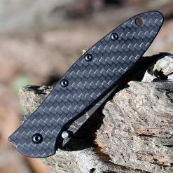 Kershaw Leek Carbon Fiber (3.40" Damascus) 1660CFDAM -Knives Sales KS1660CFDAM.2 78808.1659986092
