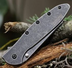 Kershaw Random Leek Steel (3" Blackwash Sandvik 14C28N) 1660RBW -Knives Sales KS1660RBW.2 95214.1617912498