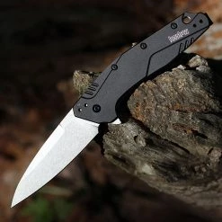 Kershaw Dividend GFN (3.00" Stonewash 420) 1812BLK20CV