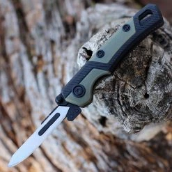 Kershaw Lonerock RBK 2 Polymer, Rubber (2.75" Satin Stainless Steel) 1891