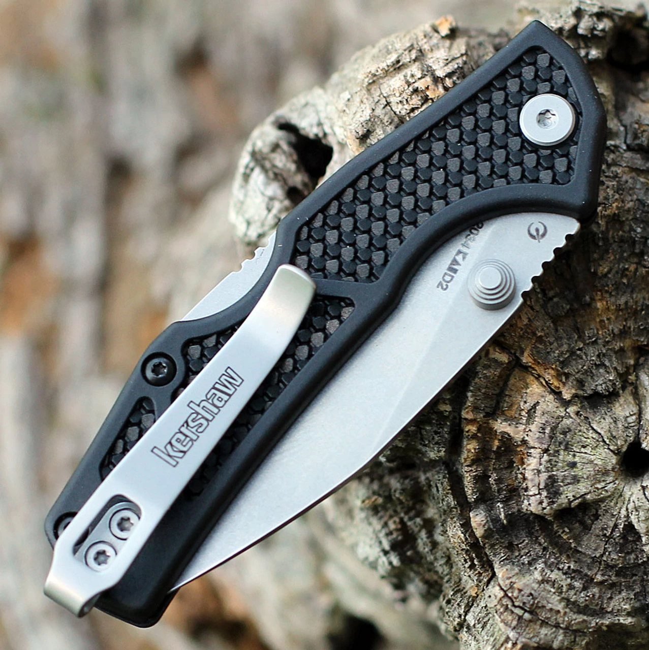 Kershaw Debris Polymer (2.75" Stonewash D2) 2034 6 Kershaw Debris Polymer (2.75" Stonewash D2) 2034 - Image 4