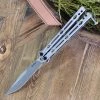 Kershaw Lucha Balisong Butterfly - Stainless Steel (4.6" 14C28N SW) 5150 -Knives Sales KS5150 37492.1630989464