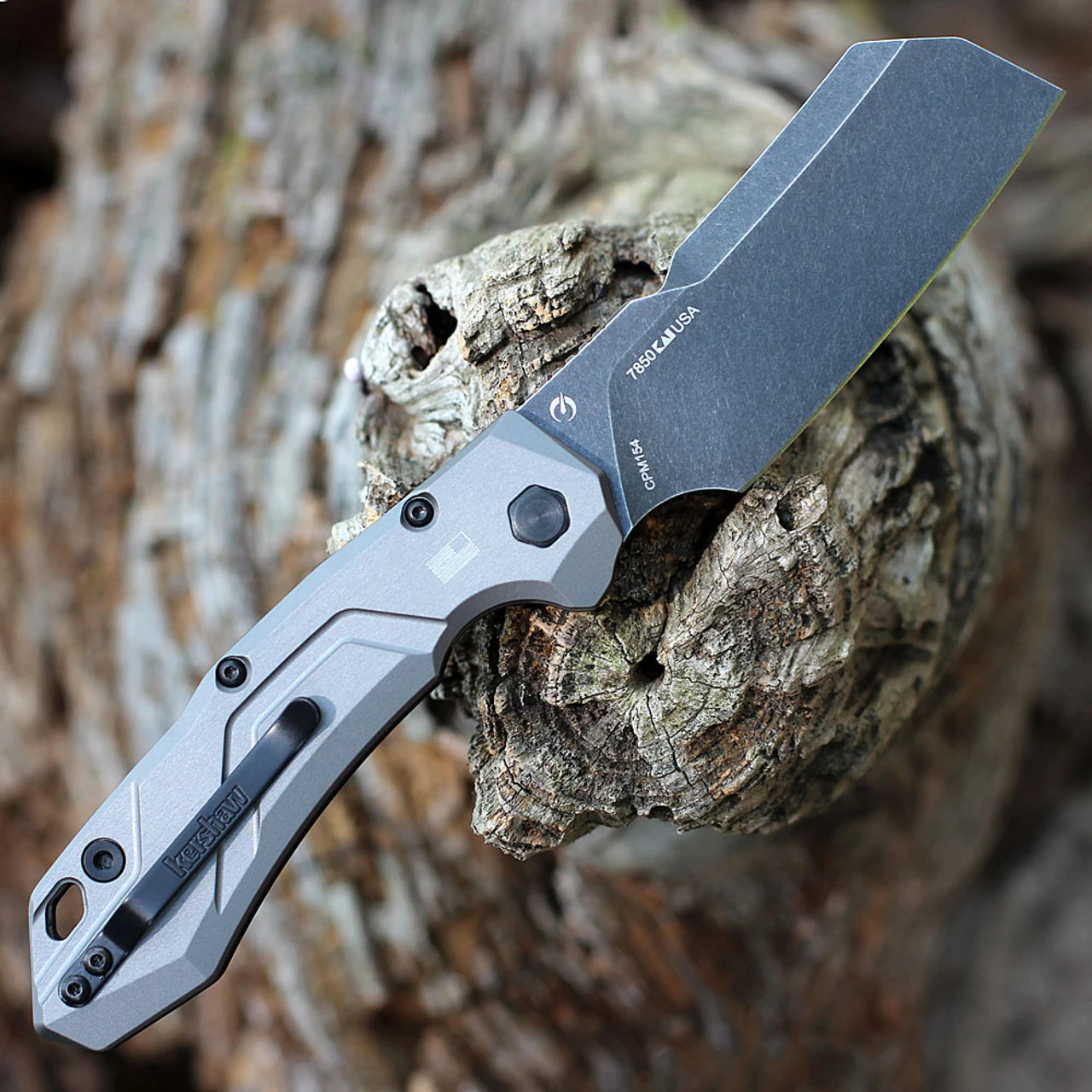 Kershaw Launch 14 Aluminum, Carbon Fiber (3.375" Black Stonewash CPM-154) 7850 4 Kershaw Launch 14 Aluminum, Carbon Fiber (3.375" Black Stonewash CPM-154) 7850 - Image 2