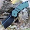 Kansept XL Korvid Flipper - Green G10 (3.5" Blk 154CM) T1030A1 -Knives Sales KT1030A1.1 61300.1641926136