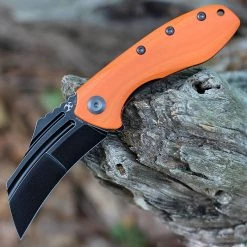 Kansept KTC3 Flipper- Orange G10 (3.56" 154CM) T1031A4