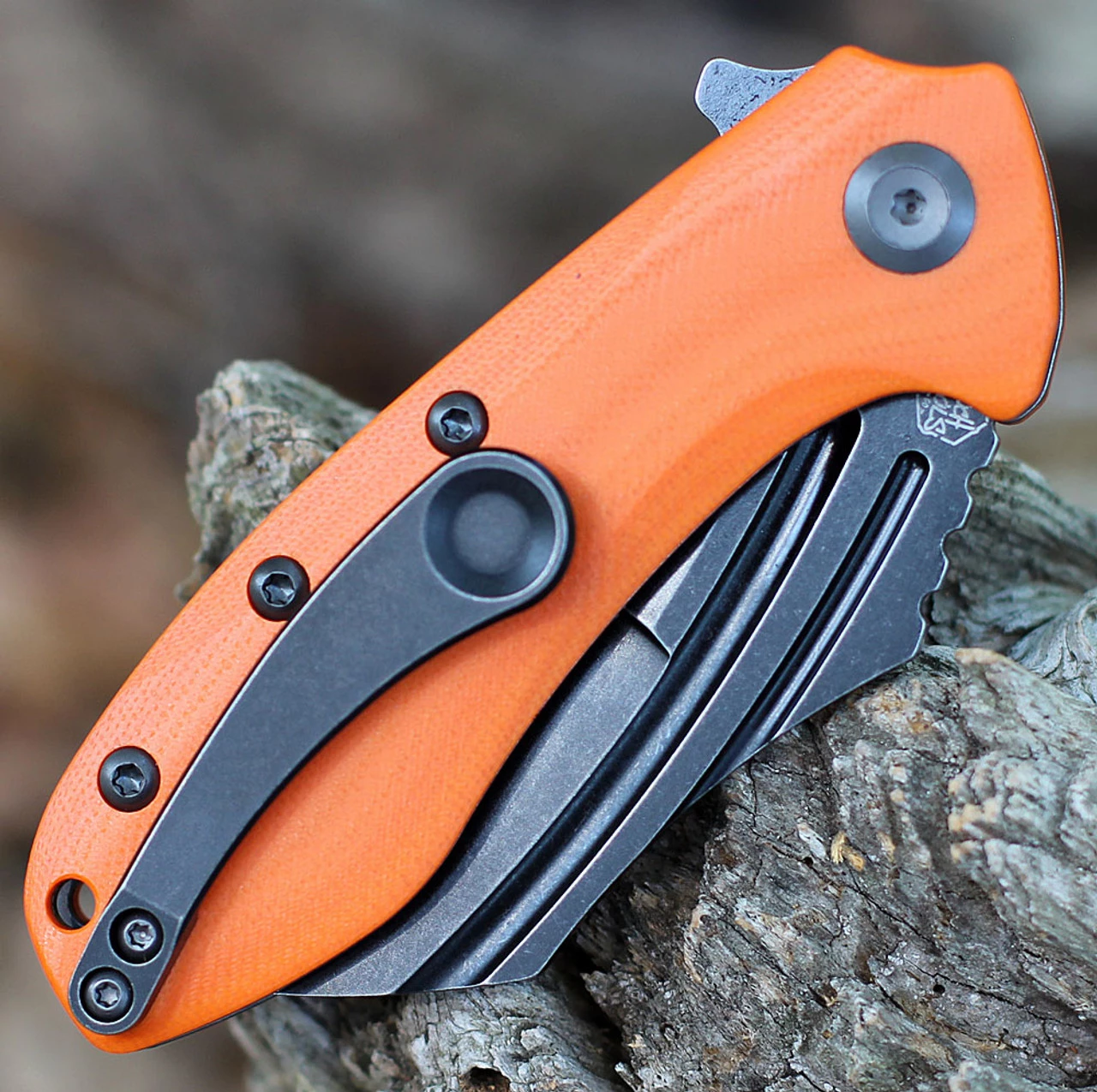 Kansept KTC3 Flipper- Orange G10 (3.56" 154CM) T1031A4 6 Kansept KTC3 Flipper- Orange G10 (3.56" 154CM) T1031A4 - Image 4