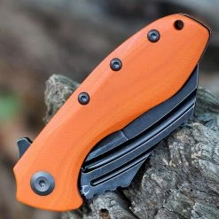 Kansept KTC3 Flipper- Orange G10 (3.56" 154CM) T1031A4 8 Kansept KTC3 Flipper- Orange G10 (3.56" 154CM) T1031A4 -Knives Sales KT1031A4.3 97124.1656511625