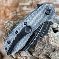 Kansept KTC3 Flipper- Blk Micarta (3.56" 154CM) T1031B1 -Knives Sales KT1031B1.2 24681.1656513915