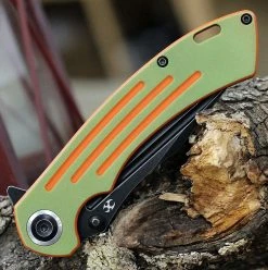 Kansept Pretatout - Lime /Orange G10 (3.6" 154CM Blk SW) T1032T2 8 Kansept Pretatout - Lime /Orange G10 (3.6" 154CM Blk SW) T1032T2 -Knives Sales KT1032T2.2 09506.1653493430