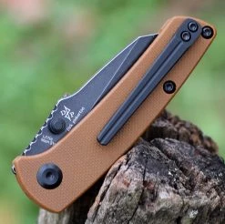 Kansept Little Main Street - Brown G-10 (2.2" 154CM Blk) T2015A8 9 Kansept Little Main Street - Brown G-10 (2.2" 154CM Blk) T2015A8 -Knives Sales KT2015A8.2 18920.1638897704