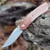 Kansept Reverie Front Flipper Brown Micarta (3.13" 154CM) T2025A6 -Knives Sales KT2025A6.4 06246.1651585567