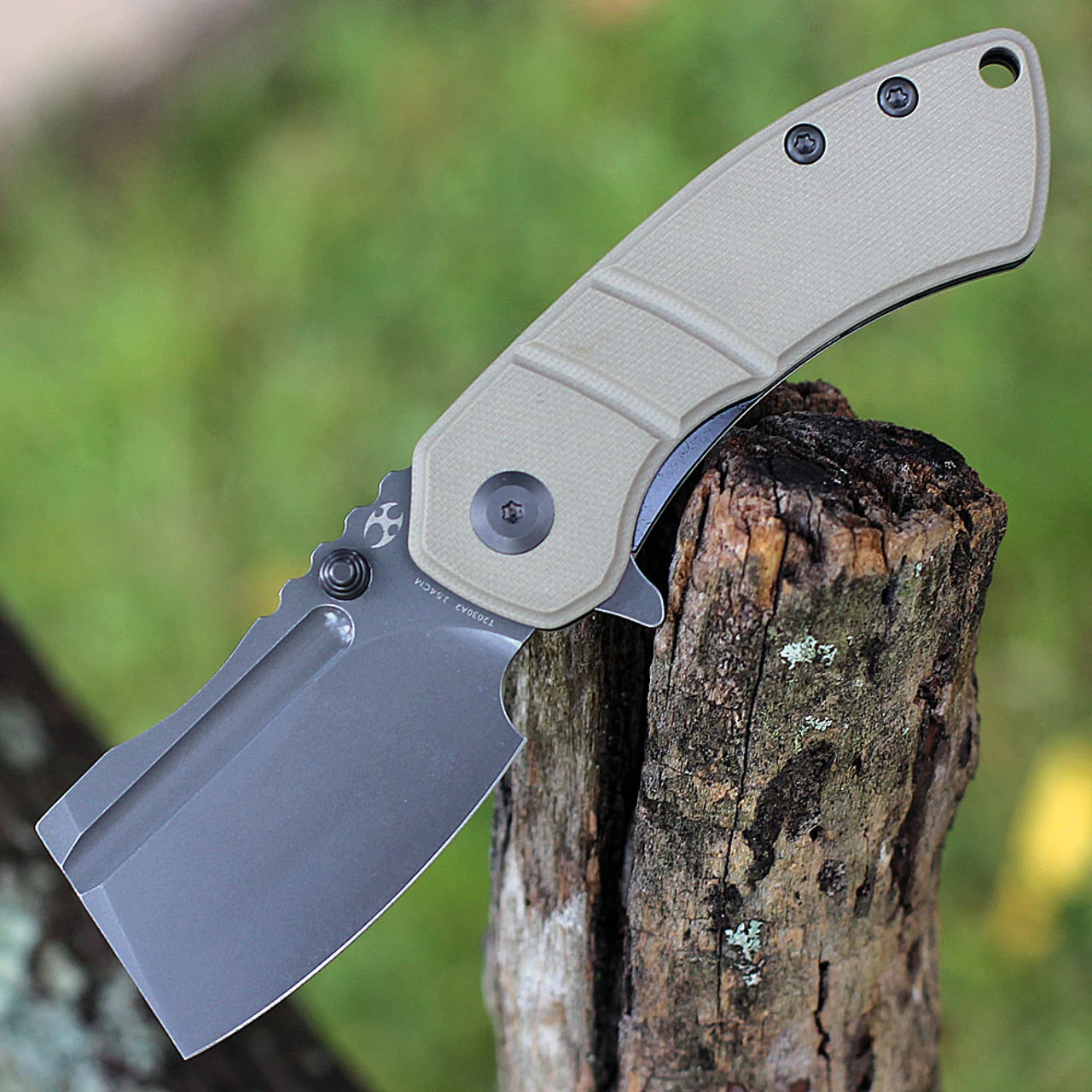 Kansept Korvid M Flipper - Light Sand G10(2.45" Gray 154CM) T2030A2 3 Kansept Korvid M Flipper - Light Sand G10(2.45" Gray 154CM) T2030A2