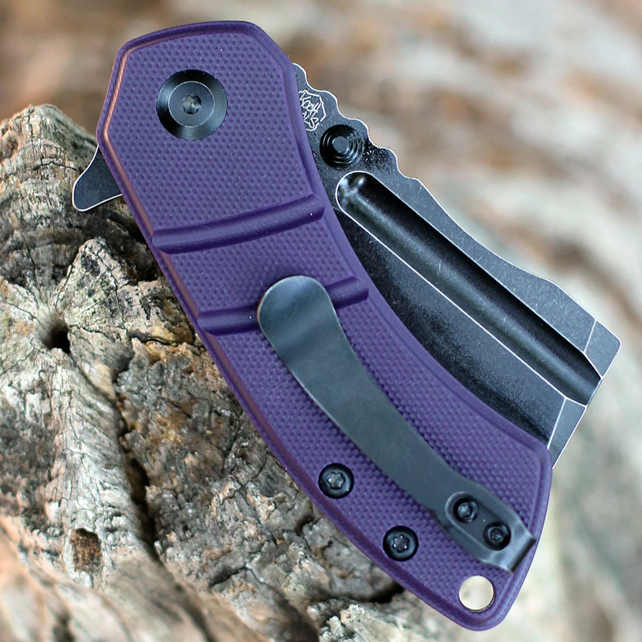 Kansept Korvid M Flipper - Purple G10 (2.45" Blk 154CM) T2030A3 6 Kansept Korvid M Flipper - Purple G10 (2.45" Blk 154CM) T2030A3 - Image 4