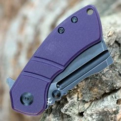 Kansept Korvid M Flipper - Purple G10 (2.45" Blk 154CM) T2030A3 8 Kansept Korvid M Flipper - Purple G10 (2.45" Blk 154CM) T2030A3 -Knives Sales KT2030A3.3 64254.1656525256